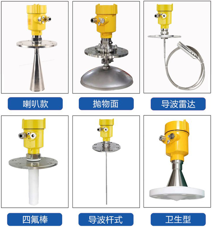 导波雷达水位计产品分类图